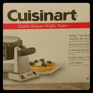 Double Belgian Waffle Maker